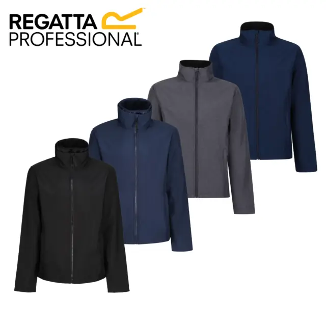 Regatta Mens Water Repellent Windproof Lined Softshell Jacket Coat RRP £50