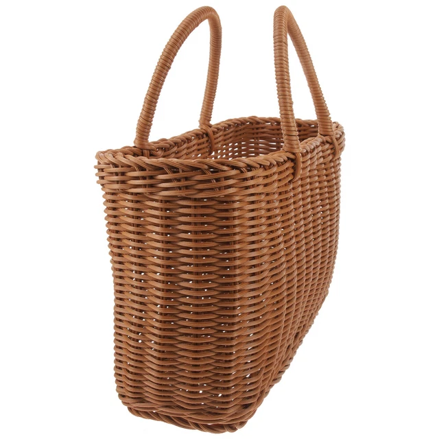 Cestino intrecciato shopping cestino intrecciato cestino picnic provviste