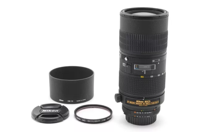 Nikon Nikkor AF 70-180mm f/4.5-5.6 D Zoom Lens Micro ED Filter Hood  From JAPAN