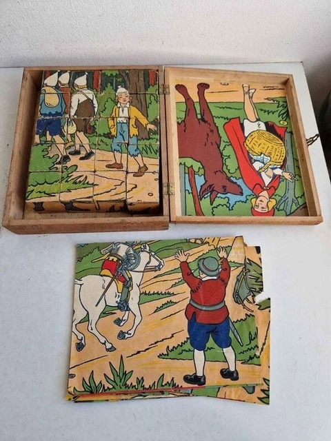 Tintin - Ensemble de 10 boîtes de puzzles - (années