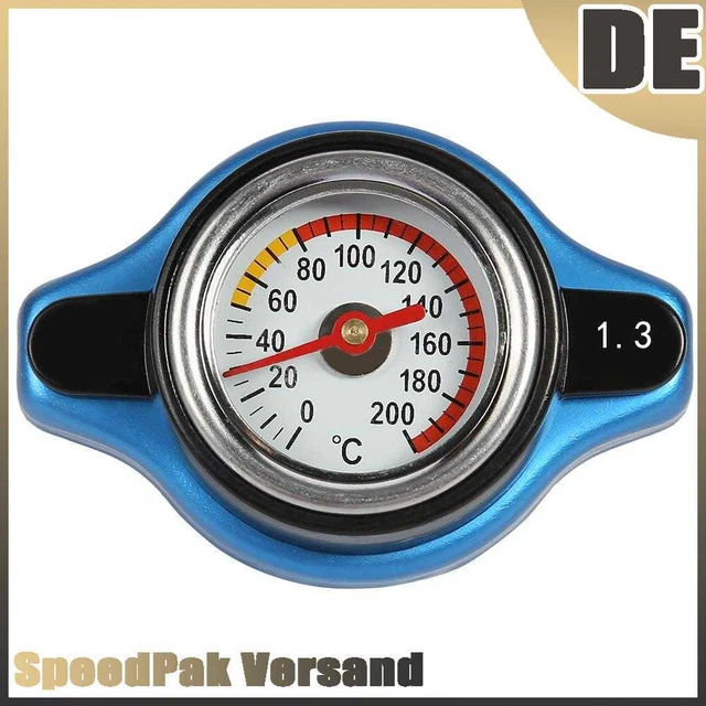 Nuovo coperchio serbatoio auto con termometro, pressione radiatore sicura, off-road modificato