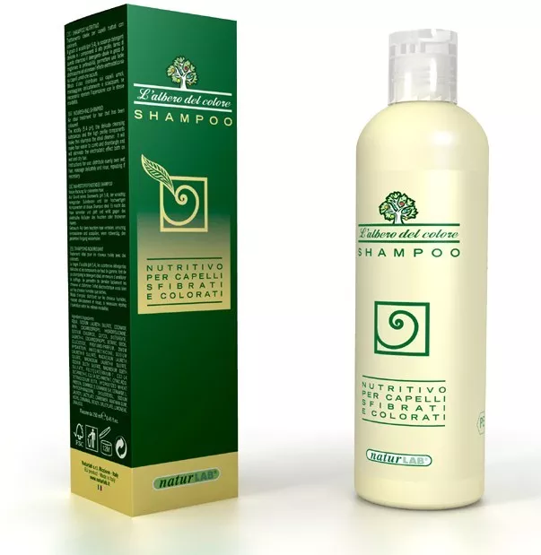 ALBERO del COLORE Shampoo NUTRITIVO CAPELLI SFIBRATI COLORATI DANNEGGIATI 250 ML