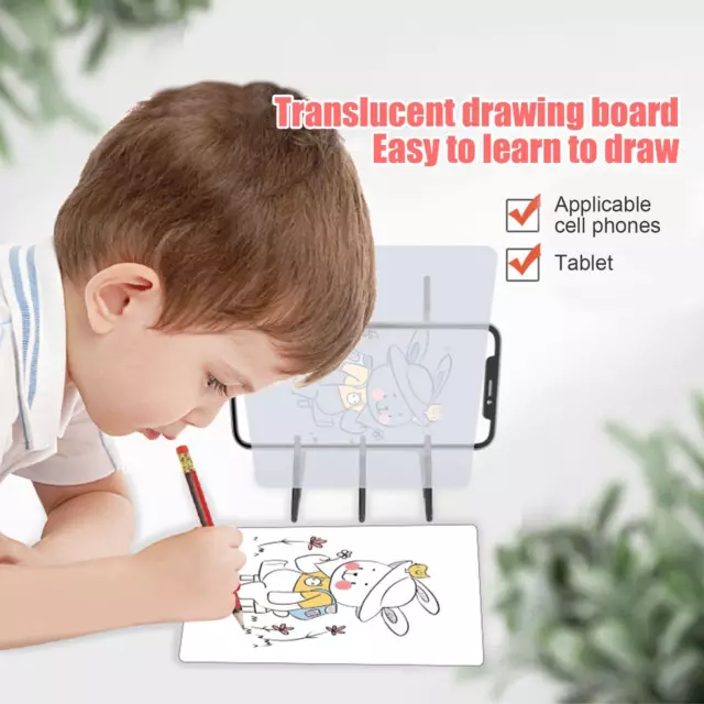 Light Copy Pad DIY Drawing Tracing Board for Kids Artist Students Beginners