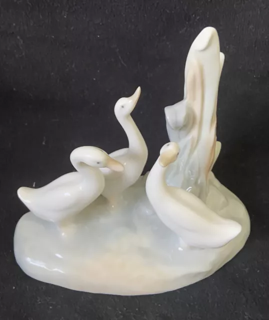 Vintage Lladro Nao Daisa Cheeky Ducks Handmade In Spain