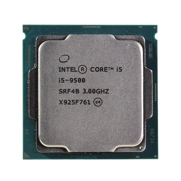 INTEL CORE I5-9500 9th Gen 6-Core CPU Processor LGA1151 3GHz up to 4.4 ...