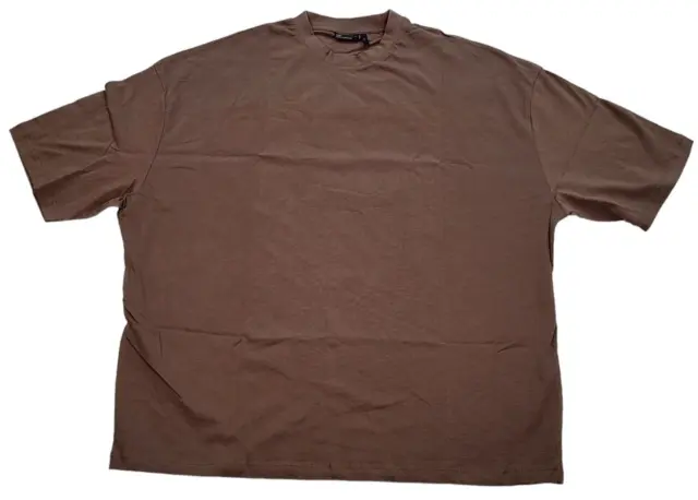 Asos Design DF COLLECTION  T Shirt Mens Size Small Brown
