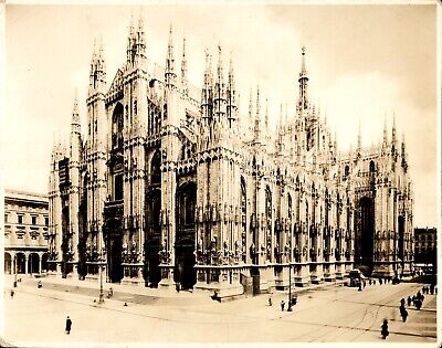GA159 Orig Photo CATHEDRAL DUOMO Lombardy Milan Italy Architecture Masterpiece
