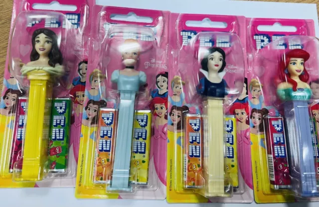 Disney Princess Pez Dispenser Various Characters