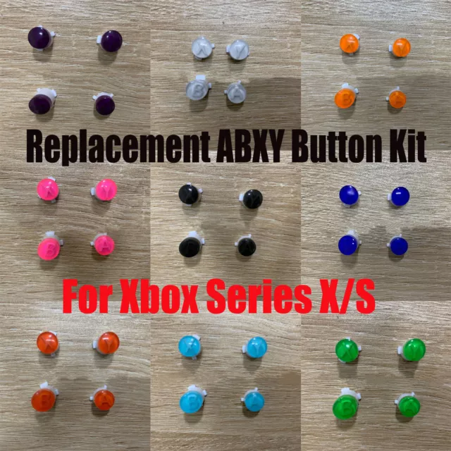 Replacement Game Controller Buttons ABXY Kit Game Handle for Xbox Series X/S