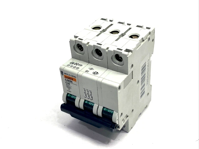Merlin Gerin C60N 3P/24351 Circuit Breaker 3P 20A C60N 3P 20A 3303430243519 Merlin Gerin C60N 3P/24351 Circuit Breaker 3P 20A C60N 3P 20A 3303430243519