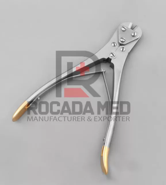 T/C Meade Pin Wire & Plate Cutter 9.5" Pliers Orthopedic Surgical Instruments