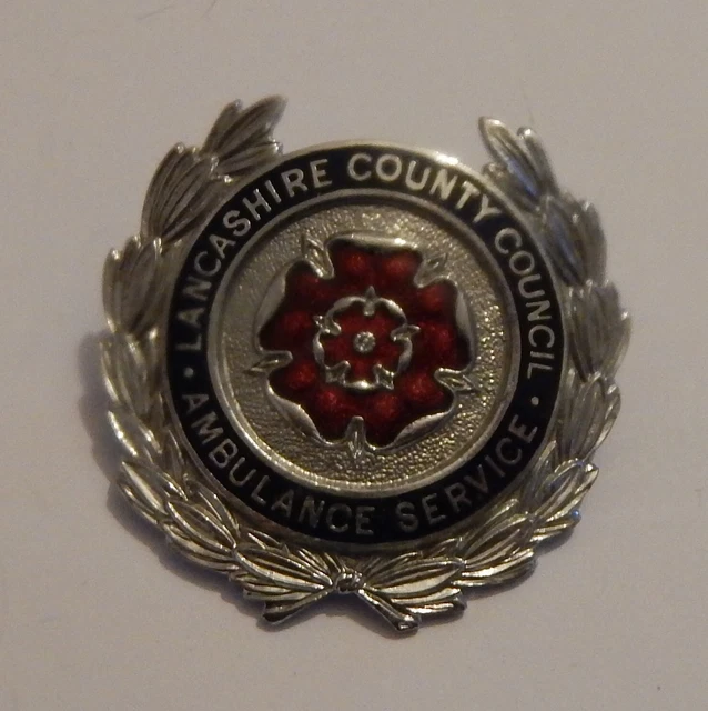 Lancashire County Council Ambulance Service Cap Badge