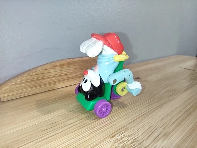 Vintage 1993 Animaniacs Wakko Tricycle Bike Figure Toy McDonalds Happy Meal