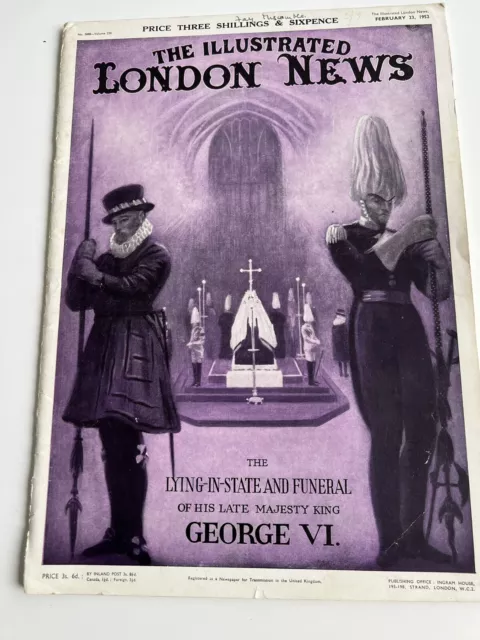 The Illustrated London News Record Of Funeral King George V1