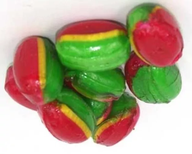 5kg ROSEY APPLE ROCK CANDY HARD BOILED RED GREEN XMAS BULK LOLLIES WEDDING 3