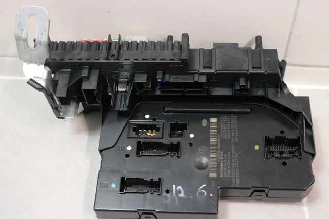 MERCEDES-BENZ W212 E-CLASS Control Unit Signal Detection SAM ...