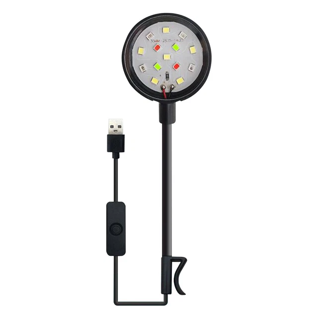 Turtle Tank Light USB Turtle Tank Lights Lamp Mini Grass Light Fish Tank Accesso