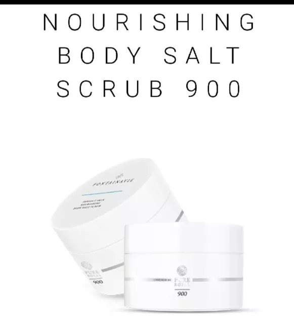 Fontainavie Pure Royal 900 Nourishing Body Salt Scrub New & Sealed RRP £30 Fm
