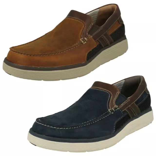 Mens Clarks Casual Slip On Shoes Un Abode Free