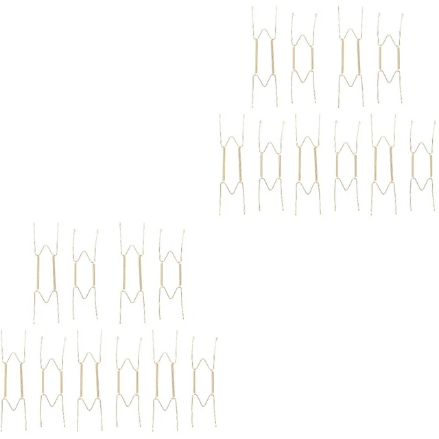 20 pz appendiapiastre verticali appendiabiti da parete appendiabiti da parete supporto piatti verticale