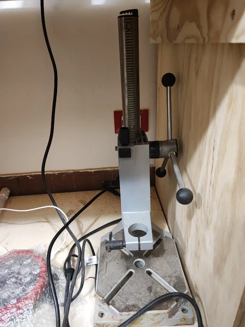 wolfcraft Colonna per trapani I 5027000 I Per una foratura fissa sicura