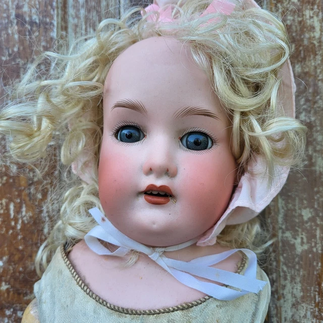 ANTIQUE DOLL FOR repair Germany 370 Armand Marseille A 6 M Beautiful