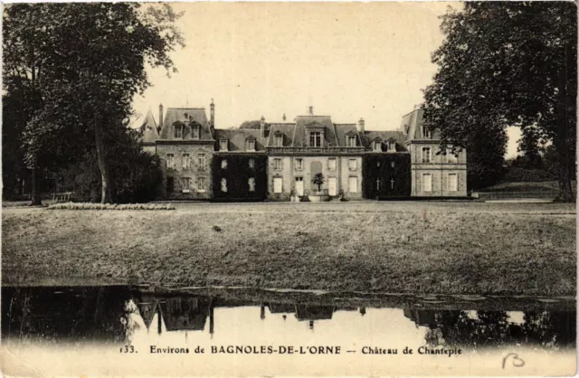 CPA AK Env. de BAGNOLES-de-l'ORNE - Chateau de Chantepie (435410)