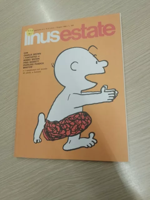 Rivista Linus Supplemento Al N. 15 Anno 1966 - Ristampa