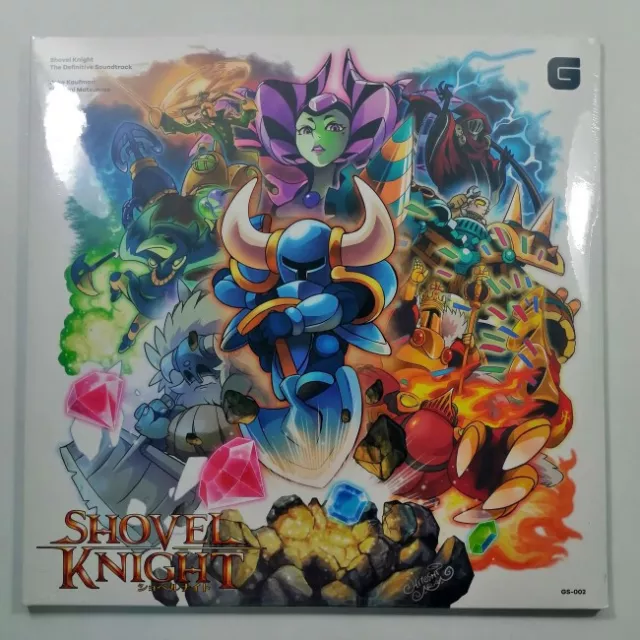 Vinyle Shovel Knight The Definitive Soundtrack By Jake Kaufman (2Lp Blue) New