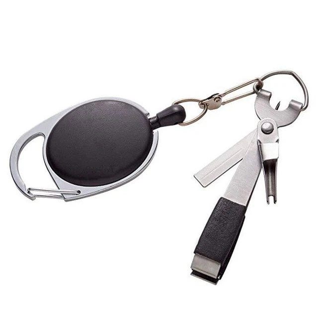 Outil De Nœud Rapide Pour Pêche à La Mouche - Acier Inoxydable + ABS, 3 En 1, Pour Hameçons, Leurres, Lignes