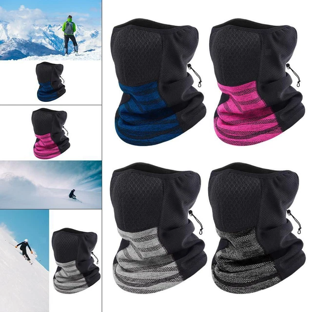 Winter Thermal Balaclava Motorrad Ski Hals Gesichtswärmer Maske Gamasche