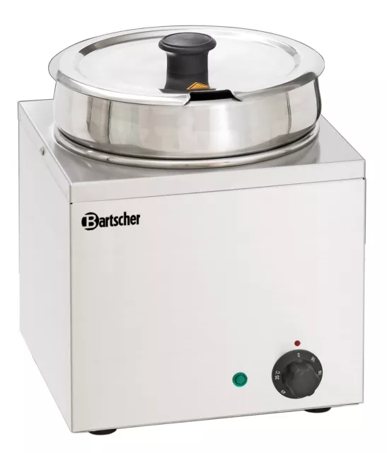 Bartscher Hot-Pot Hotpot Bain Marie 1 Topf 6,5 Liter Speisenwärmer 605065