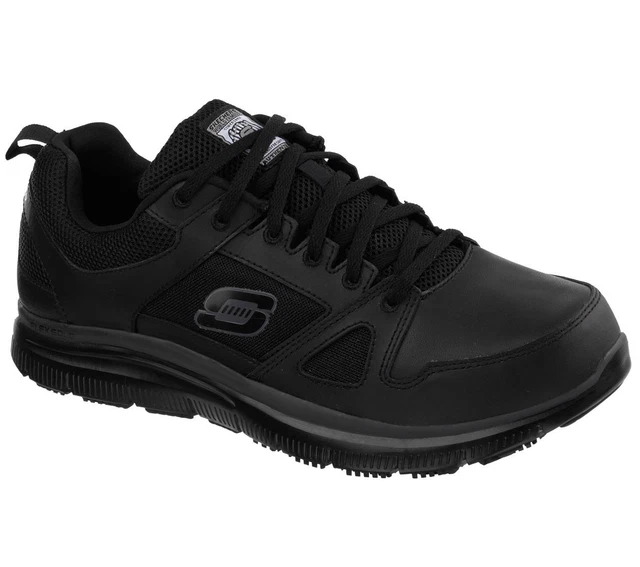 Skechers wide width memory foam mens sale