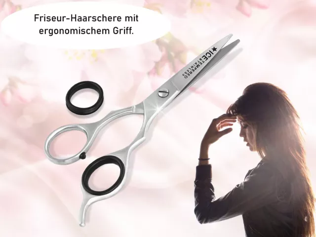 Profi Haarschere Friseurschere Haarschneideschere 15.24 cm 6 Zoll 2