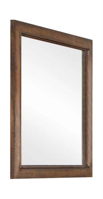 Coaster Mirror In Vintage Bourbon Finish 203894