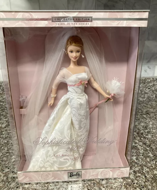 Mattel Barbie Doll Sophisticated Wedding 2002 The Bridal Collection