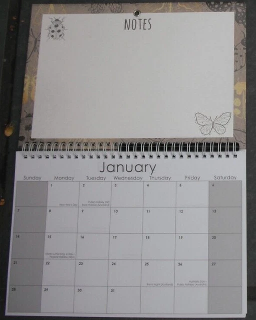 2024 MONTHLY MEMO Board Wall Calendar Family Organiser Whiteboard & Pen