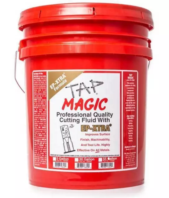 5-Gal. Tap Magic EP-Xtra Formula Cutting Fluid-for Drilling,Tapping,Milling