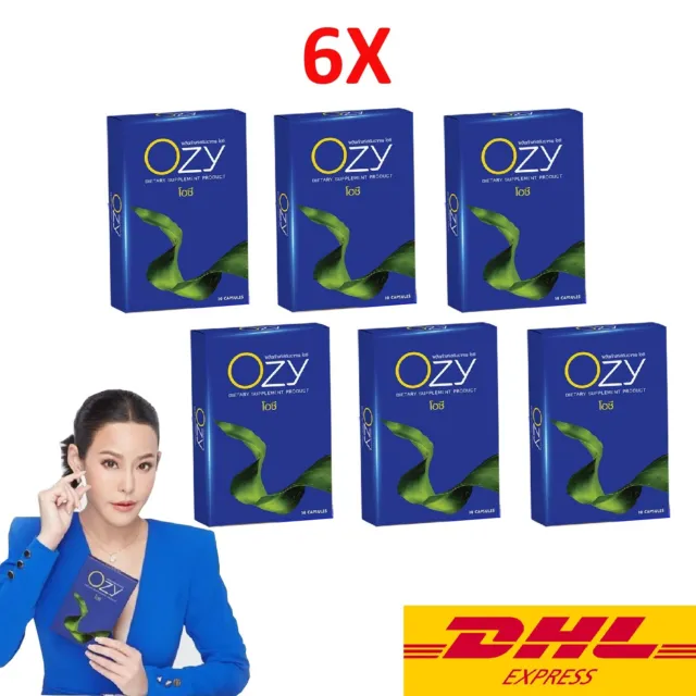 6x Ozy by Ning Panita Burn Fat Detox Slim Weight Control Dietary Supplement
