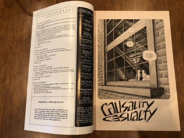 Aardvark-Vanaheim Cerebus Issues #80-85 (1985) Wolveroach Appearance HQ Copies 2