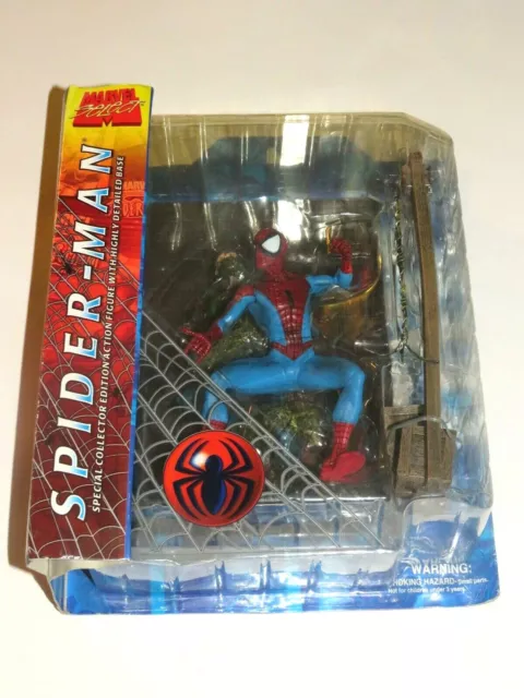 Marvel Select Ultimate Spider-Man Sealed Nib! Unopened Mint Figure! Legends!