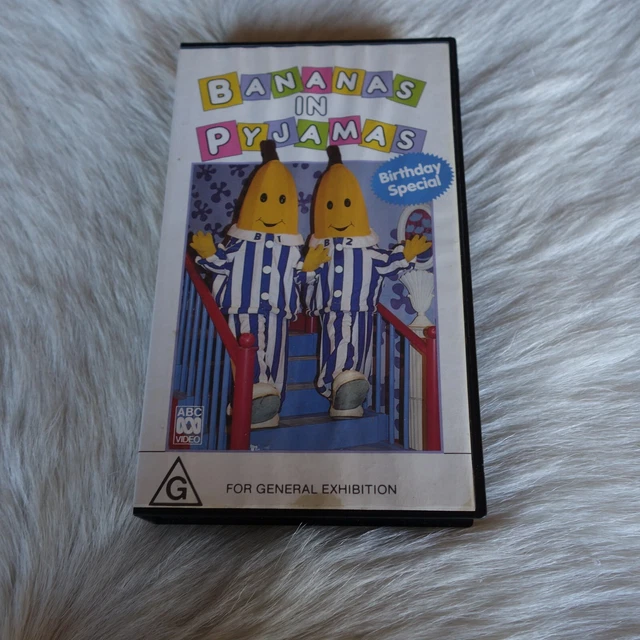 BANANAS IN PYJAMAS Birthday Special Vhs Vtg Bananas in Pyjamas VHS Vtg