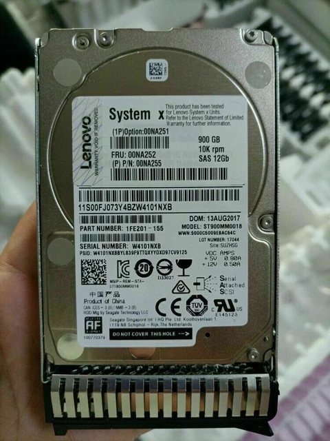 thumbnail image 2 of IBM 900GB 10K RPM SAS 6Gbps Hot Swap Hard Drive – 2.5 Inch G3HS – 00AJ071, 00AJ072, 00AJ073 – Open Box 2 of 4