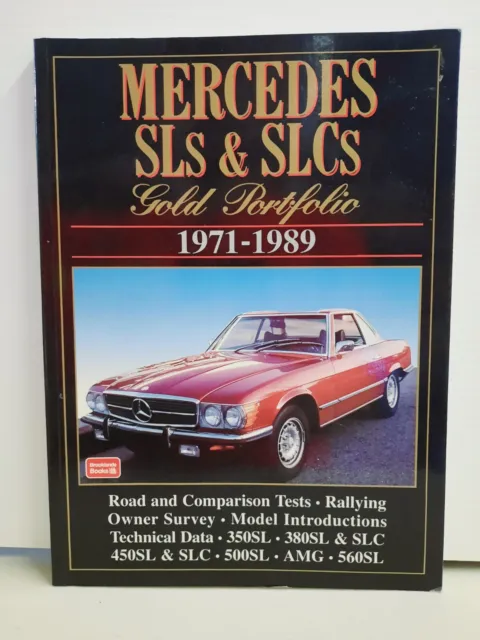 Mercedes Benz SLs & SLCs Gold Portfolio 1971-1989 Paperback