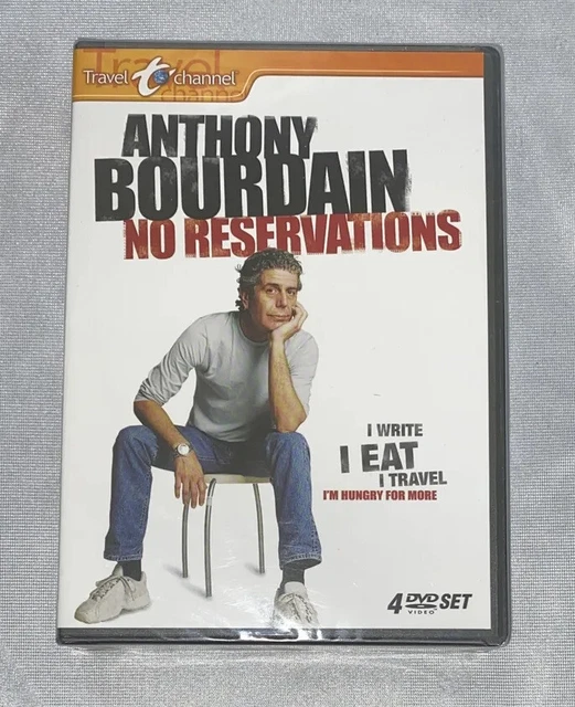 Anthony Bourdain: No Reservations - Collection 1 (4 DVD) - Box Set