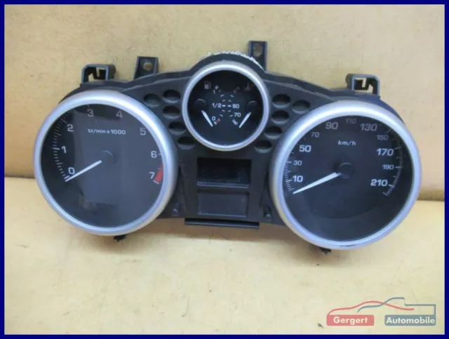 Kombiinstrument Tacho Nr2 9662903780 PEUGEOT 207 (WA_, WC_) 1.4