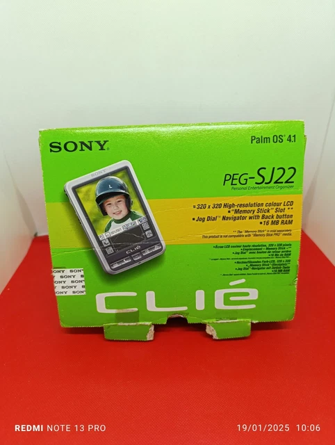 Sony PDA Clié PEG-TJ25 - Palm OS 5 - Complet Avec Batterie Neuve