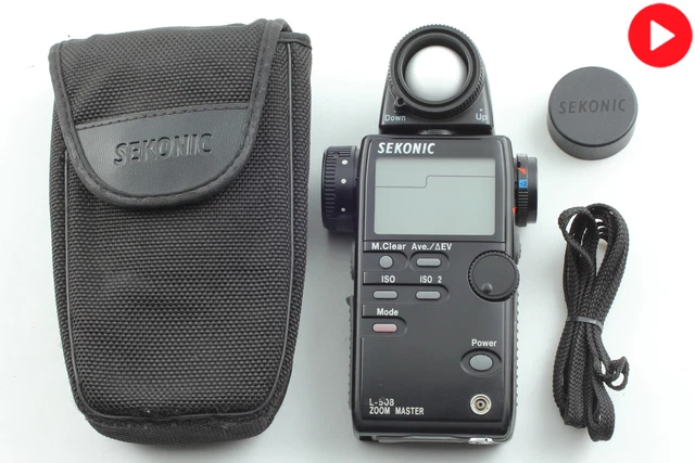 [MINT in Case] Sekonic L-508 Zoom Master Digital Light Exposure Meter From JAPAN