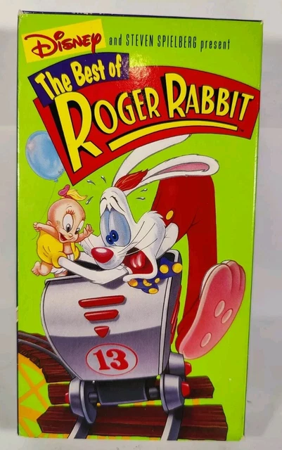 1996 THE BEST of Roger Rabbit VHS Video Tape Disney Spielberg Used See ...