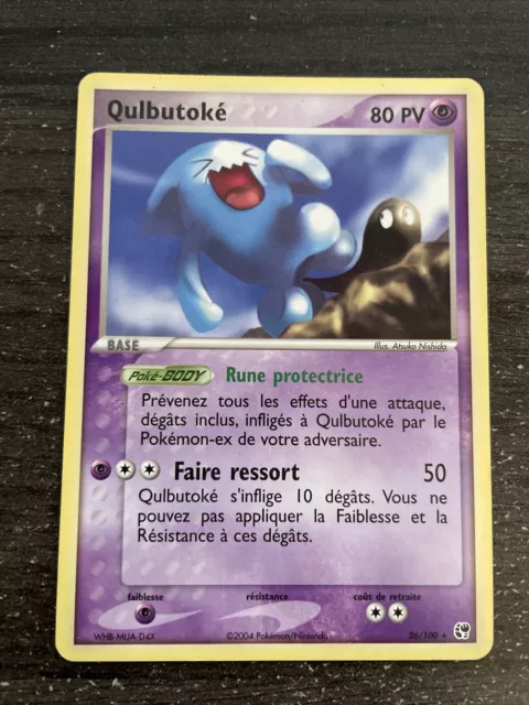 Qulbutoke Rare - Pokémon 26/100 Ex Tempête De Sable Proche Du Neuf Fr